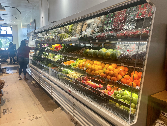 New deli case